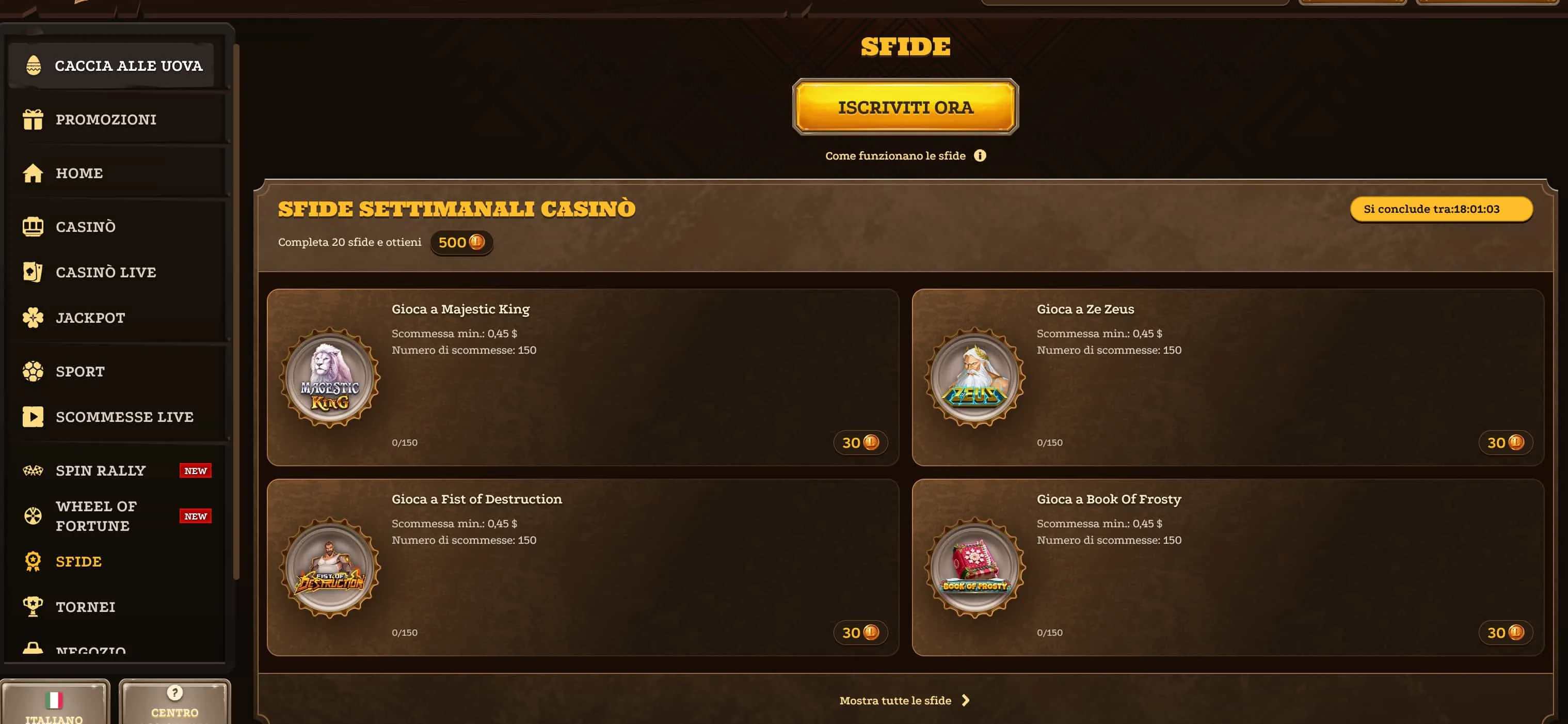 Lizaro Casino Giochi: Cosa Trovi e Come &egrave; Organizzato il Catalogo